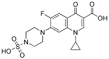 Ciprofloxacin Piperazinyl-N4-sulfate 105093-21-8