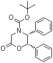 (2S,3R)-Tert-butyl 6-oxo-2,3-diphenylmorpholine-4-carboxylate 112741-50-1