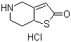 5,6,7,7a-四氫噻吩并[3,2-c]吡啶-2(4H)-酮鹽酸鹽