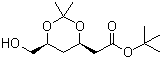 tert-butyl 2-((4R,6S)-6-(hydroxymethyl)-2,2-dimethyl-1,3- dioxan-4-yl) acetate 124655-09-0