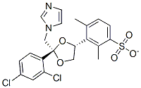 顺式-[2-(2,4-二氯苯基)-2-(1H-咪唑-1-基甲基)-1,3-二氧戊环-4-基]甲醇对甲苯磺酸酯；酮康唑活性酯