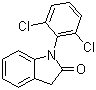 1-(2,6-Dichlorophenyl)indolin-2-one 15362-40-0