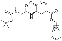 Y-benzyl ester of tert-butoxycarbonyl-L-alanyl-D-isoglutamine 18814-49-8