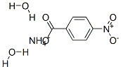 Ammonium 4-nitrobenzoate dehydrate 19416-70-7