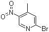2-bromo-4-methyl-5-nitropyridine 23056-47-5