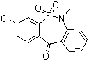 26638-53-9 3-chloro-6-methyl-dibenzo[c,f][1,2]thiazepin-11(6H)-one 5,5-dioxide
