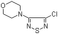 3-Morpholine-4-chloro-1,2,5-thiadiazole 30165-96-9