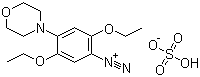 32178-39-5 2,5-diethoxy-4-(morpholin-4-yl)benzenediazonium hydrogen sulphate