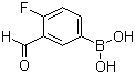 4-Fluoro-3-formylphenylboronic acid 374538-01-9
