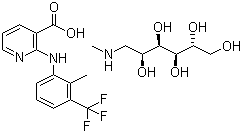 氟尼辛葡甲胺 42461-84-7