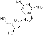4546-70-7 2,6-diaminopurine 2'-deoxyriboside