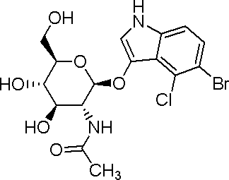 5-Bromo-6-chloro-3-indoxyl-N-acetyl-beta-D-glucosaminide 5609-91-6