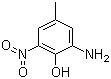 2-amino-4-methyl-6-nitro phenol 6265-07-2