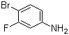4-bromo-3-fluoroaniline 656-65-5