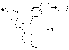 Raloxifene hydrochloride 82640-04-8