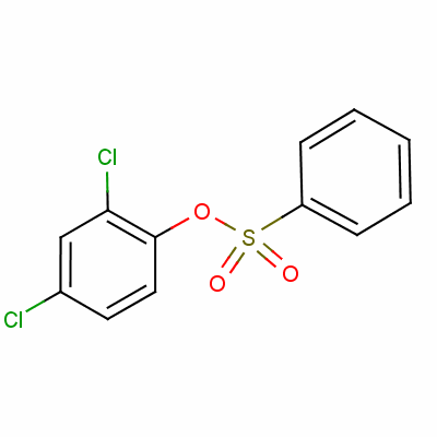 2,4-dichlorophenyl benzenesulfonate 97-16-5