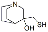 107220-26-8 1-Azabicyclo[2.2.2]octan-3-ol, 3-(mercaptomethyl)-