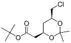 tert-butyl 2-((4R,6S)-6-(chloromethyl)-2,2-dimethyl-1,3- dioxan-4-yl)- acetate 154026-94-5