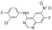 N-(3-Chloro-4-fluorophenyl)(7-fluoro-6-nitroquinazolin-4-yl)amine 162012-67-1