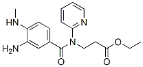 3-[(3-Amino-4-methylaminobenzoyl)pyridin-2-ylamino]propionic acid ethyl ester 212322-56-0