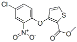 Methyl 3-(4-chloro-2-nitrophenoxy)thiophene-2-carboxylate 91041-13-3