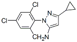 175137-50-5 5-Amino-3-cyclopropyl-1-(2,4,6-trichlorophenyl)pyrazole