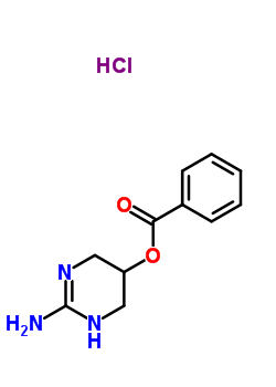 19623-16-6 2-amino-1,4,5,6-tetrahydropyrimidin-5-yl benzoate hydrochloride (1:1)