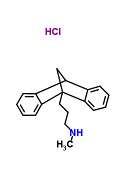 60070-44-2 3-(9,10-methanoanthracen-9(10H)-yl)-N-methylpropan-1-amine hydrochloride (1:1)