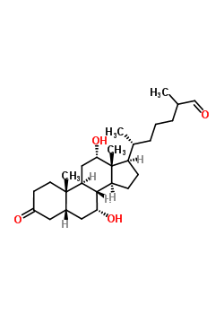 78094-13-0 (5beta,7alpha,12alpha)-7,12-dihydroxy-3-oxocholestan-26-al
