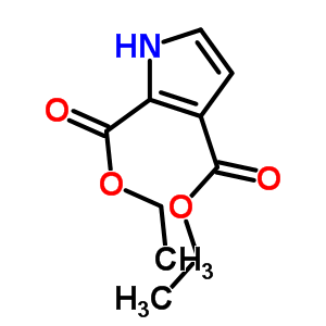 25472-60-0 diethyl 1H-pyrrole-2,3-dicarboxylate
