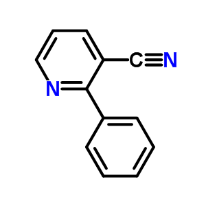 2-phenyl-3-cyanopyridine 39065-49-1