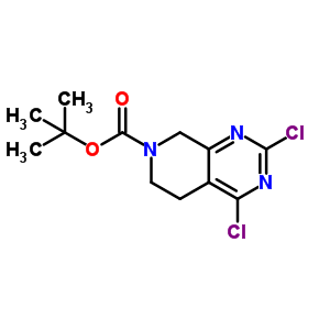 2,4-二氯-5,6-二氢吡啶并[3,4-D]嘧啶-7(8H)-甲酸叔丁酯 916420-27-4