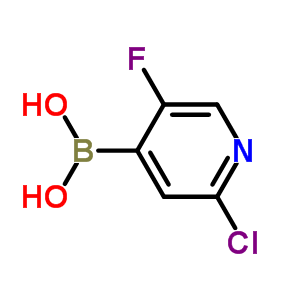 2-Chloro-5-fluoropyridine-4-boronic acid 951677-47-7