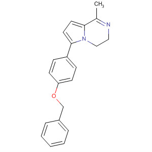 147581-01-9 Pyrrolo[1,2-a]pyrazine,3,4-dihydro-1-methyl-6-[4-(phenylmethoxy)phenyl]-