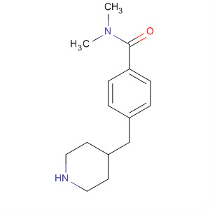 147969-80-0 Benzamide, N,N-dimethyl-4-(4-piperidinylmethyl)-