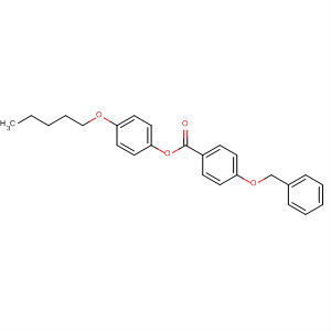 148731-14-0 Benzoic acid, 4-(phenylmethoxy)-, 4-(pentyloxy)phenyl ester