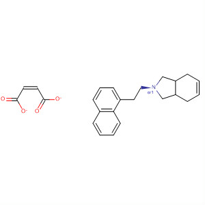 150813-72-2 1H-Isoindole, 2,3,3a,4,7,7a-hexahydro-2-[2-(1-naphthalenyl)ethyl]-, cis-,(E)-2-butenedioate (1:1)