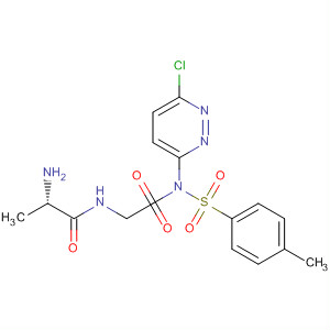 139963-28-3 Glycinamide,N-[(4-methylphenyl)sulfonyl]-L-alanyl-N-(6-chloro-3-pyridazinyl)-
