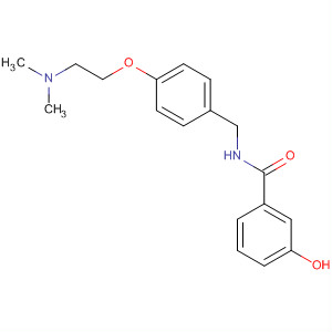 122892-96-0, Benzamide, N-[[4-[2-(dimethylamino)ethoxy]phenyl]methyl]-3 