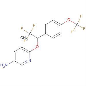106024-23-1 3-Pyridinamine,5-methyl-6-[2,2,2-trifluoro-1-[4-(trifluoromethoxy)phenyl]ethoxy]-