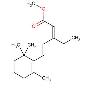 106140-57-2 2,4-Pentadienoic acid, 3-ethyl-5-(2,6,6-trimethyl-1-cyclohexen-1-yl)-,methyl ester, (Z,E)-