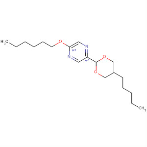 106153-45-1 Pyrazine, 2-(hexyloxy)-5-(5-pentyl-1,3-dioxan-2-yl)-, trans-