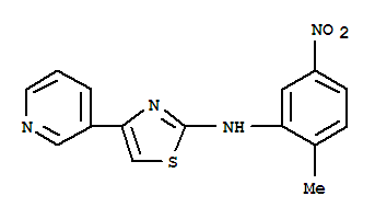 N-(2-Methyl-5-nitrophenyl)-4-(3-pyridinyl)-2-thiazolamine 1048007-94-8