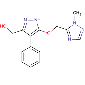 265643-68-3 1H-Pyrazole-3-methanol,5-[(1-methyl-1H-1,2,4-triazol-5-yl)methoxy]-4-phenyl-