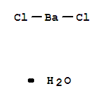 Barium chloride(BaCl2), monohydrate (9CI) .