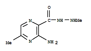 22918-44-1 2-Pyrazinecarboxylicacid, 3-amino-5-methyl-, 2-methylhydrazide