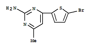 26963-44-0 2-Pyrimidinamine,4-(5-bromo-2-thienyl)-6-methyl-