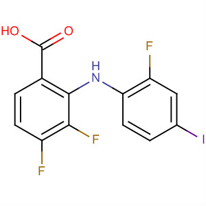 2-(2-氟-4-碘苯胺基)-3,4-二氟苯甲酸 391211-97-5