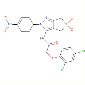 450336-59-1 Acetamide,2-(2,4-dichlorophenoxy)-N-[2,6-dihydro-2-(4-nitrophenyl)-5,5-dioxido-4H-thieno[3,4-c]pyrazol-3-yl]-