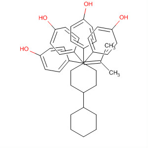 Phenol,4,4',4'',4'''-[(1-methylethylidene)di-4-cyclohexanyl-1-ylidene]tetrakis- 53091-58-0